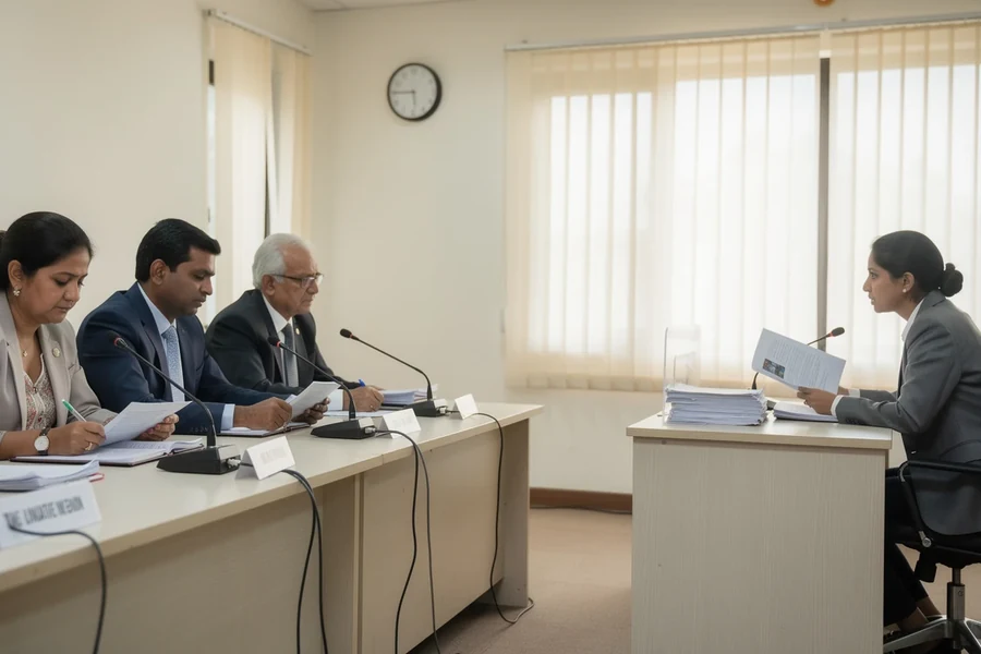 Independent South Asian review panel hearing from an institutional representative