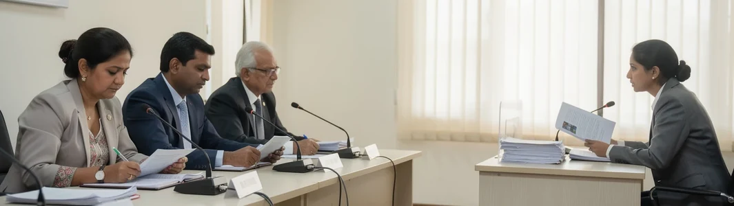 Independent South Asian review panel hearing from an institutional representative